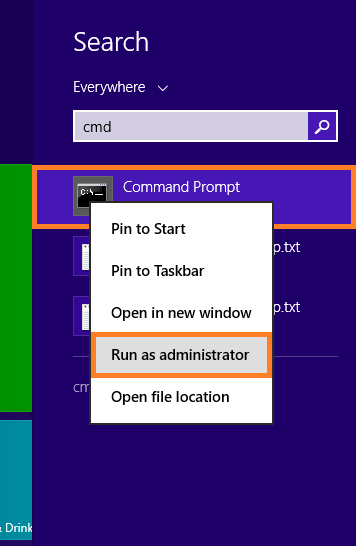 Windows 8 Task Manager - Metro - cmd - Run ad Administrator - Windows Wally