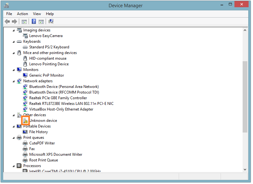 Critical_Process_Died - Device Manager - Yellow Triangle -- Windows Wally