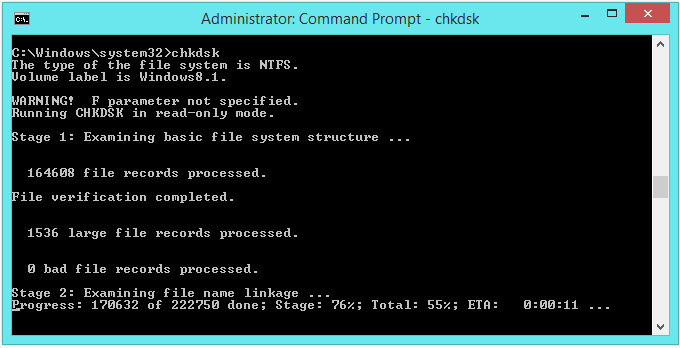 CONFIG_LIST_FAILED - STOP 0x00000073 - chkdsk -- Windows Wally